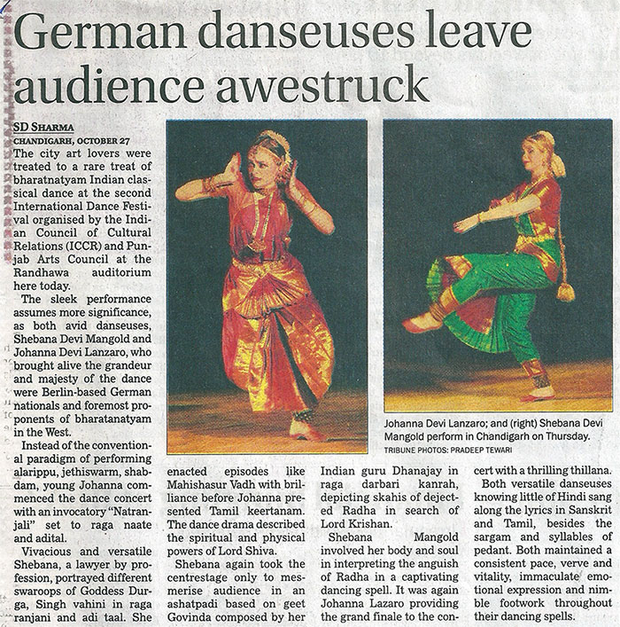Chandigarh Tribune, 28/10/2011